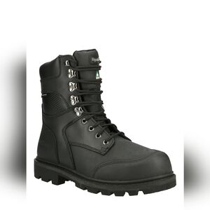 RefrigiWear Men's Platinum Leather Boots SZ 14M